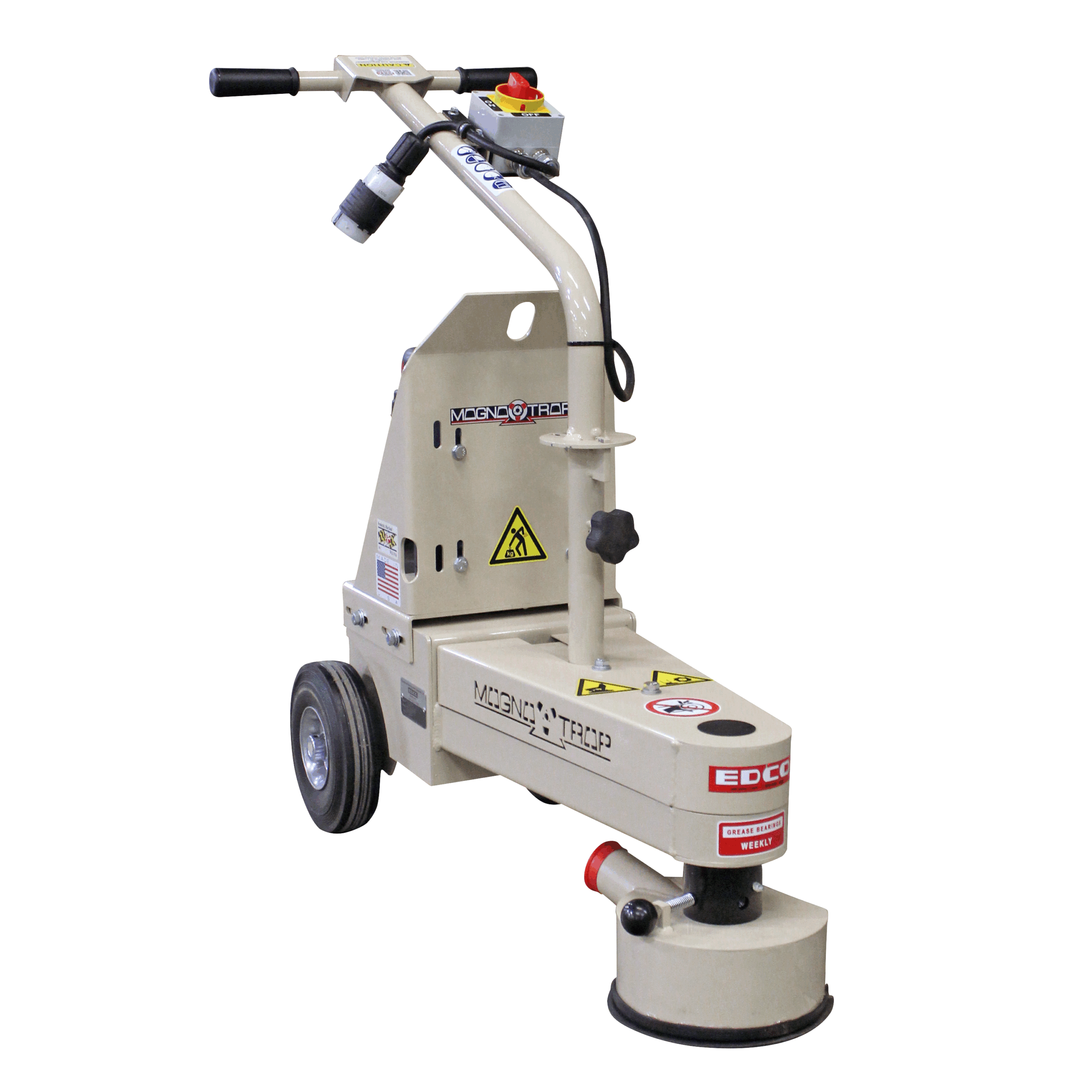 Magna-Trap® 7″ Turbo / Edge Grinder - EDCO Inc